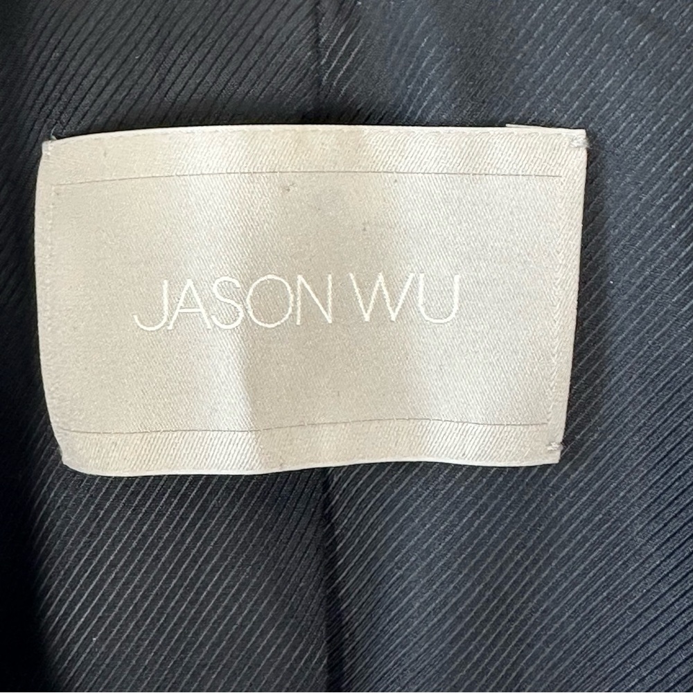Jason Wu Collections Women's Blue Blazer Jacket Size 8 - Picture 6 of 10
